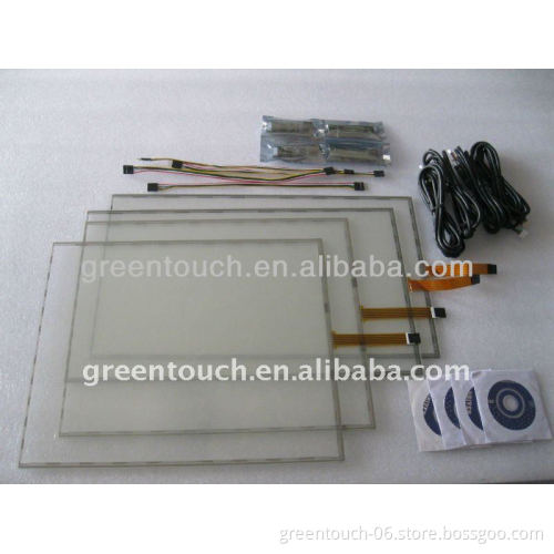 15.6" 4wire resistive usb touch screen flexible film for monitor and touch sensistive screen film